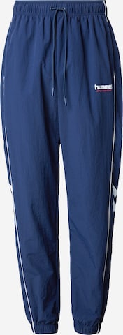 Hummel Tapered Trousers 'LGC CELAB' in Blue: front