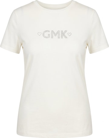 Guido Maria Kretschmer Curvy Shirt 'Shelly' in Wit: voorkant