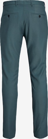 JACK & JONES Slimfit Παντελόνι με τσάκιση 'SOLARIS' σε πράσινο