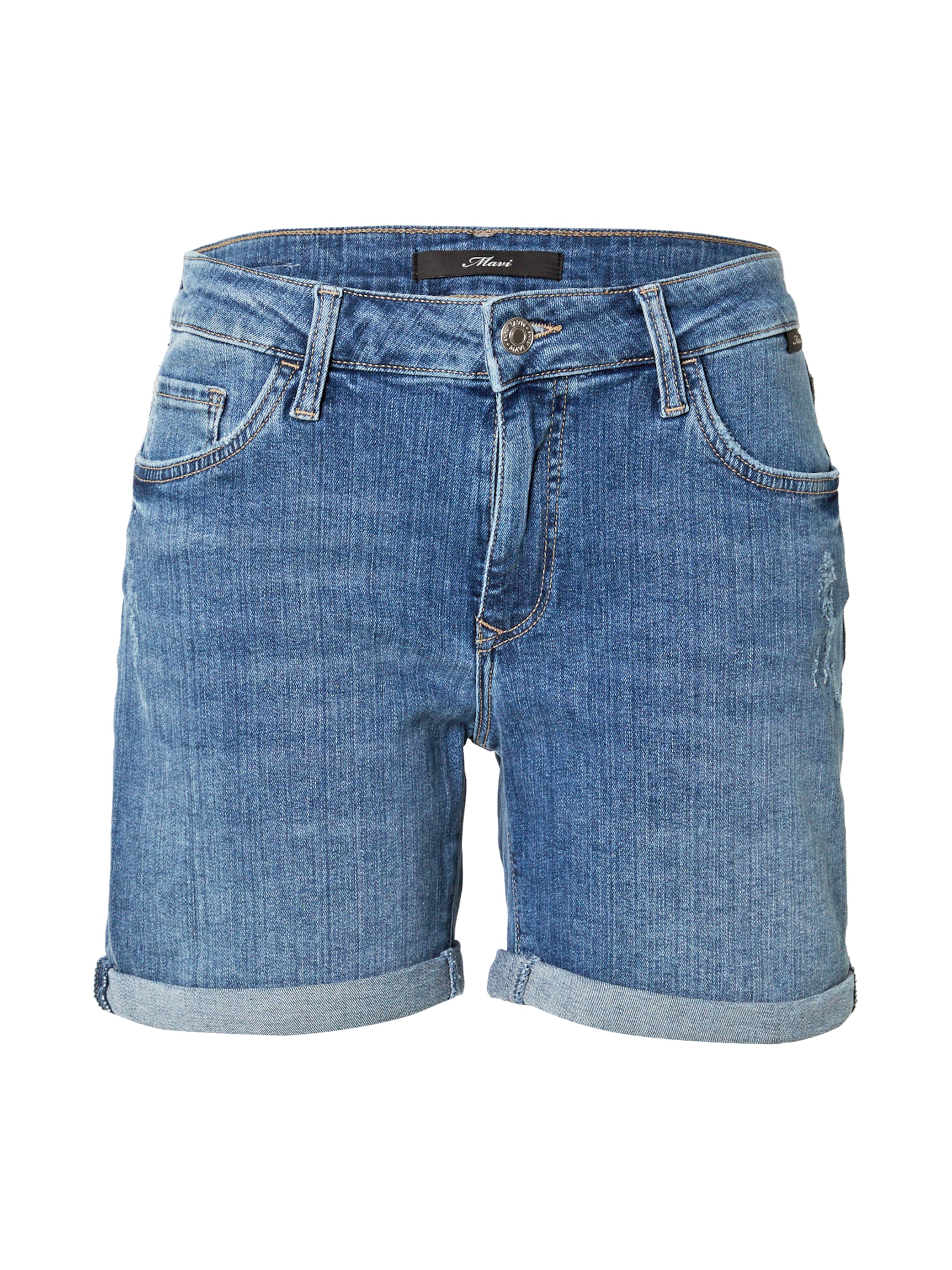 Frauen Große Größen Mavi Shorts 'Pixie' in Blau - JL15483