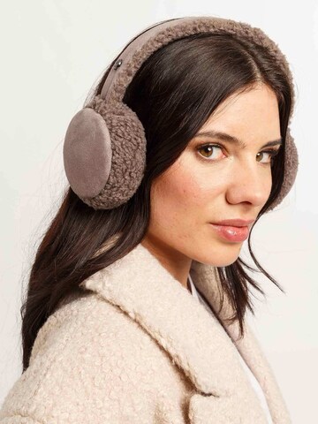 LOEVENICH Ohrwärmer in Grau: Vorderseite