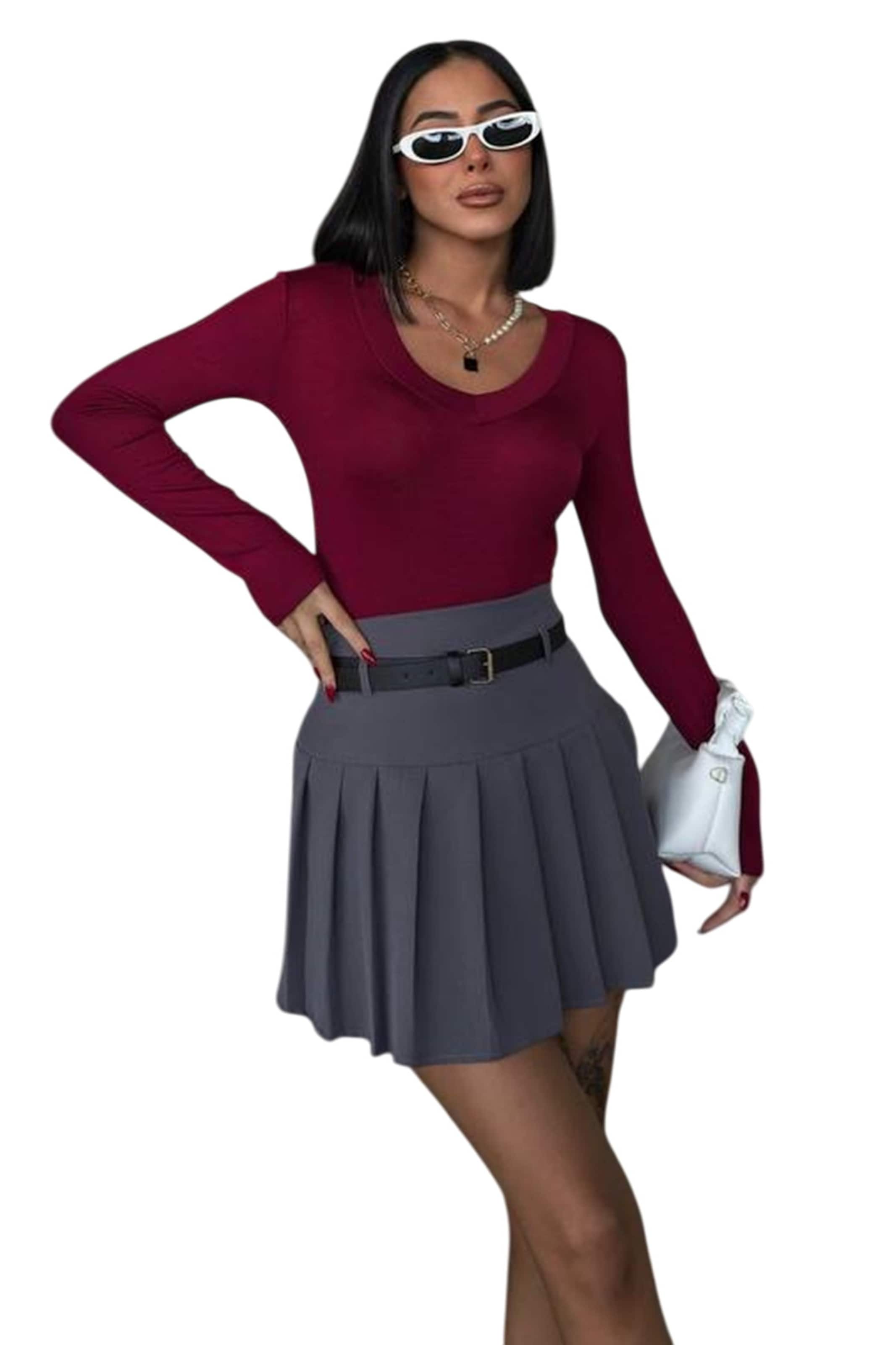 WOMAN VISION Bluse in Rot