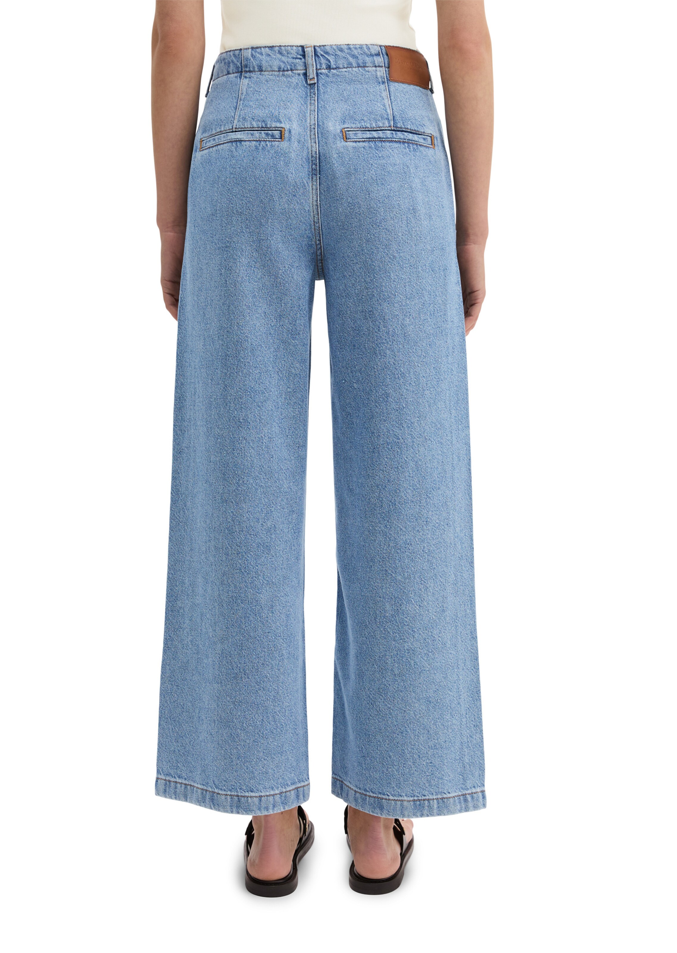 Marc O'Polo Loosefit Jeans 'Luma' in Blauw