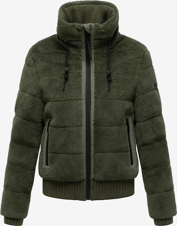 Veste d’hiver 'Schneepuder 14' NAVAHOO en vert : devant
