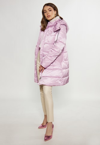 faina Winter coat in Purple