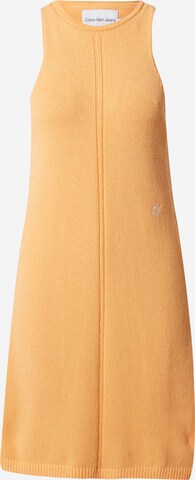 Calvin Klein Jeans Strikkjole i orange: forside