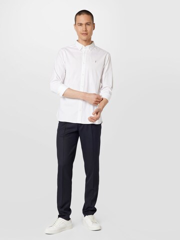 AllSaints Regular fit Button Up Shirt 'HAWTHORNE' in White