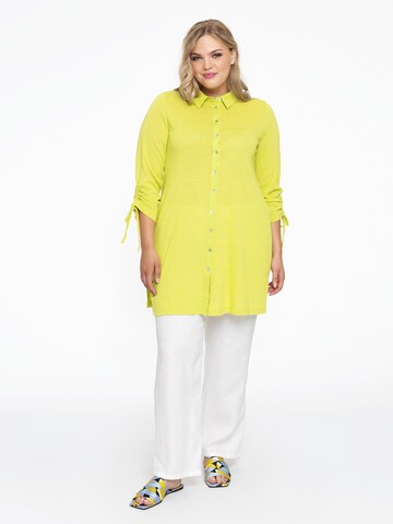 Yoek Blouse 'Cocoon' in Groen