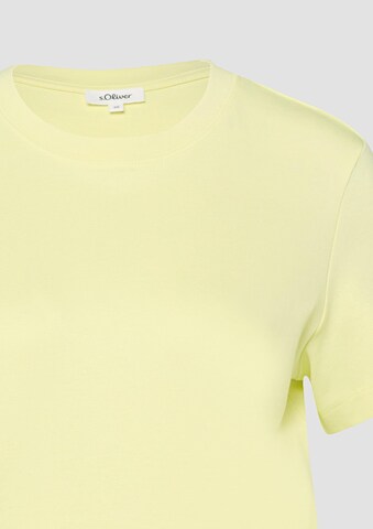 T-shirt s.Oliver en jaune