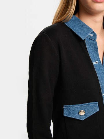 Morgan Gebreid vest in Zwart