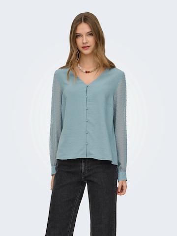 ONLY Blúz 'ONLRHODES METTE' - kék: elől