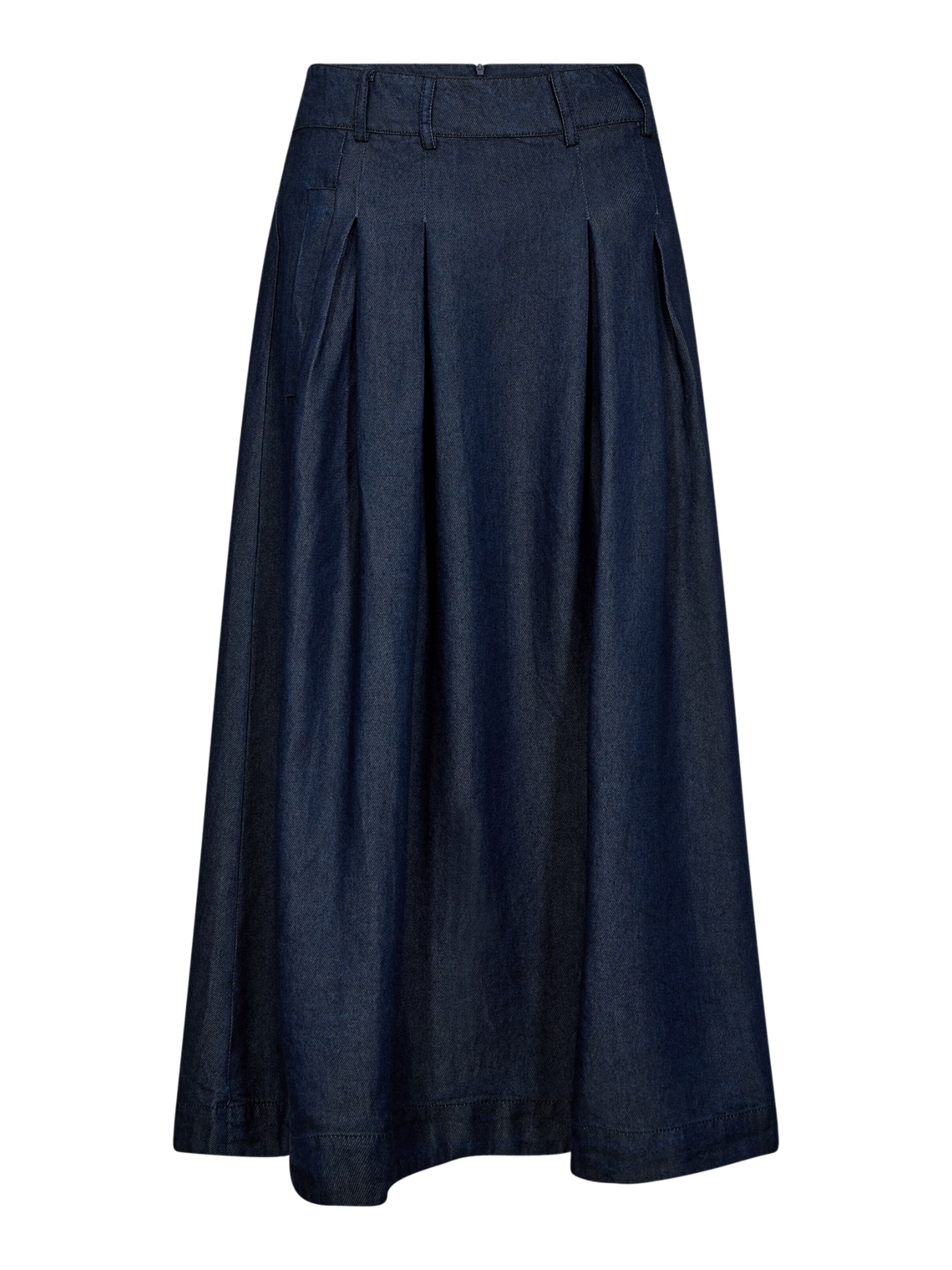 co'couture Rok 'Anya' in Blauw: voorkant