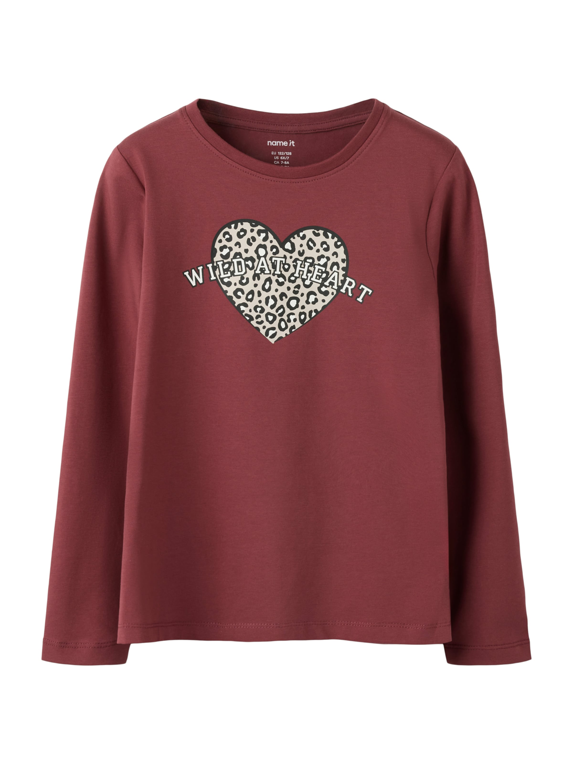 NAME IT T-shirt 'NKFVIX' i röd: framsida