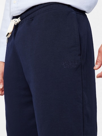 GUESS Regular Pants 'CLOVIS' in Blue