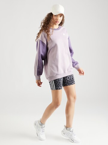 purpurinė ADIDAS SPORTSWEAR Sportinio tipo megztinis 'Essentials'