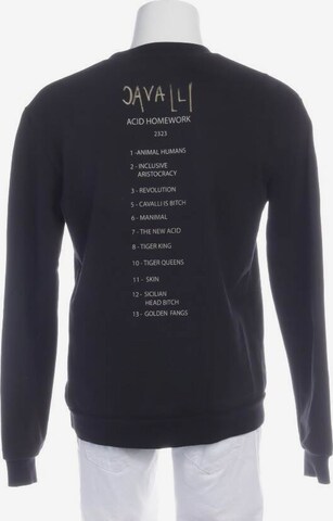 Cavalli Class Sweatshirt / Sweatjacke S in Schwarz