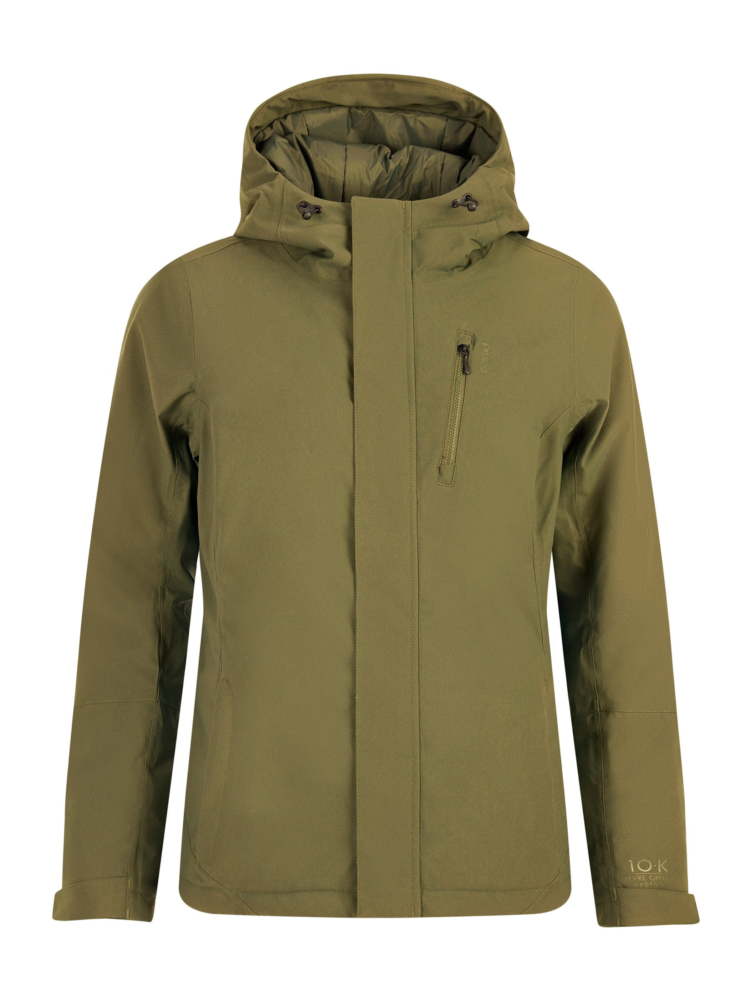 PROTEST Sportjacke 'PRTScoop'‌‌‌‌‌‌‌ in oliv, Produktansicht