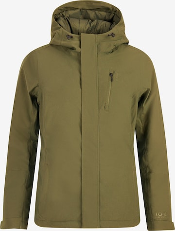 PROTEST Sportjas 'PRTScoop' in Groen: voorkant