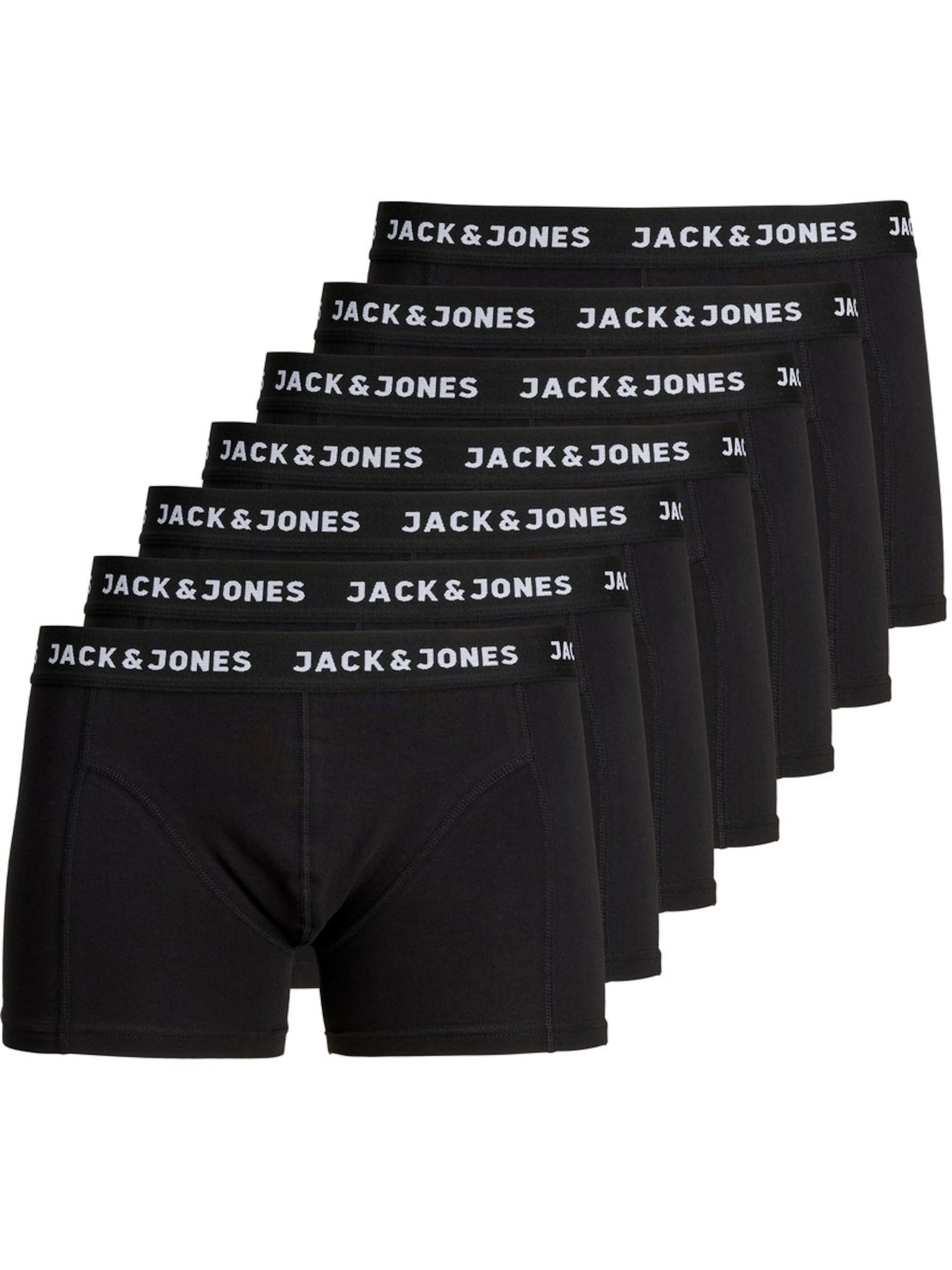 Men Underwear | JACK & JONES Boxer shorts 'Huey' in Black - XZ47056