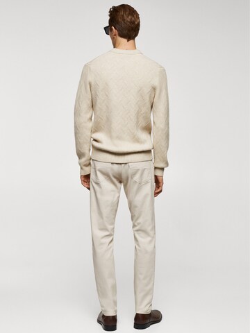 MANGO MAN Pullover 'Carbonel' in Grau