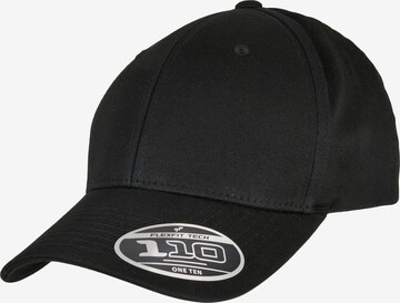 Casquette Flexfit en noir : devant