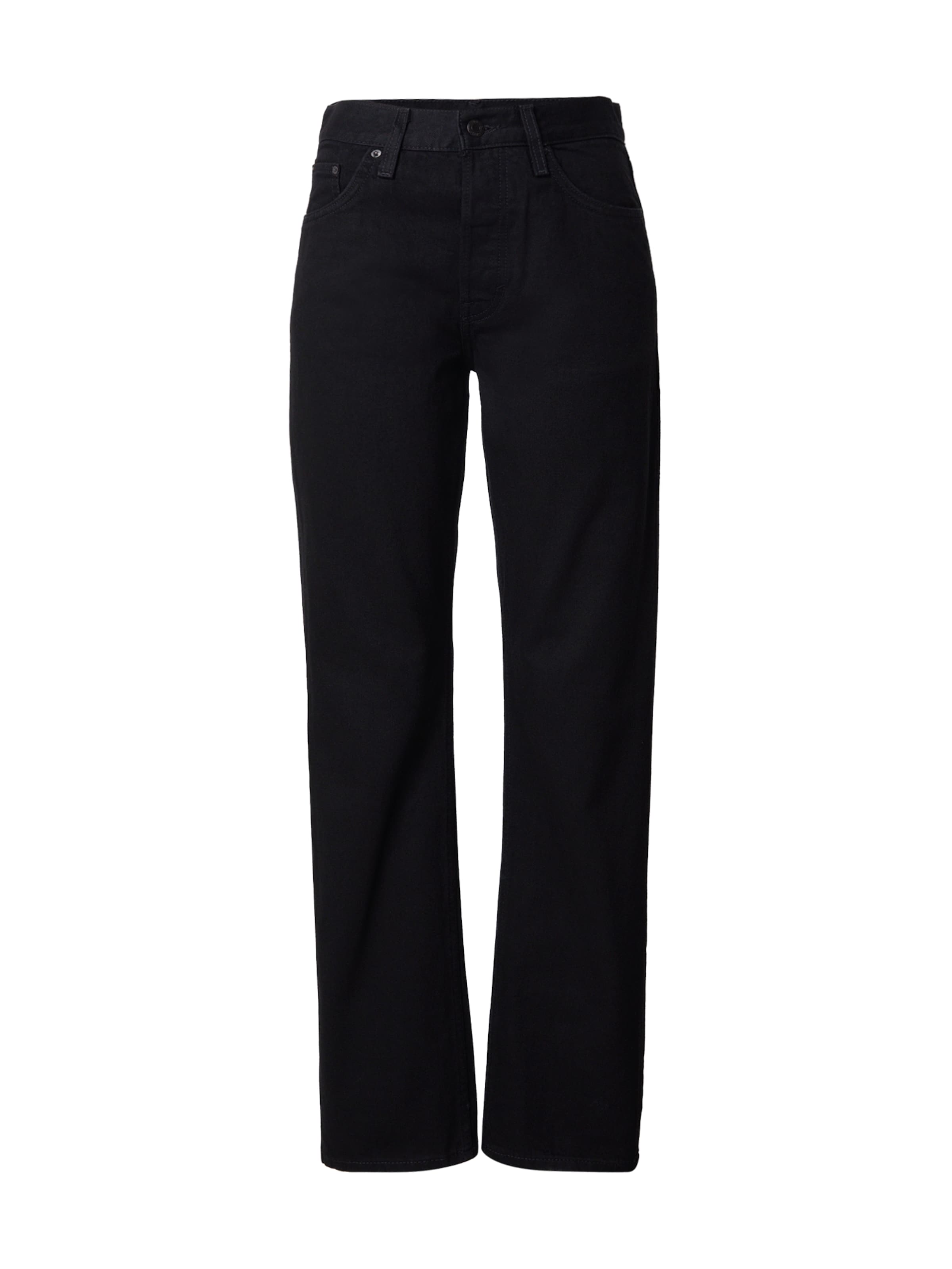 WEEKDAY Regular Jeans &#x27;ORBIT&#x27; in Zwart: voorkant