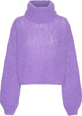 americandreams Oversizepullover 'Pepper' in Lila: Vorderseite