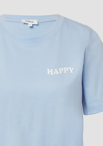 s.Oliver T-Shirt in Blau