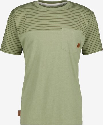 Alife and Kickin Shirt 'Leopold' in Green: front