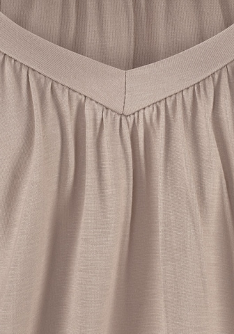 LASCANA Shirt in Grey