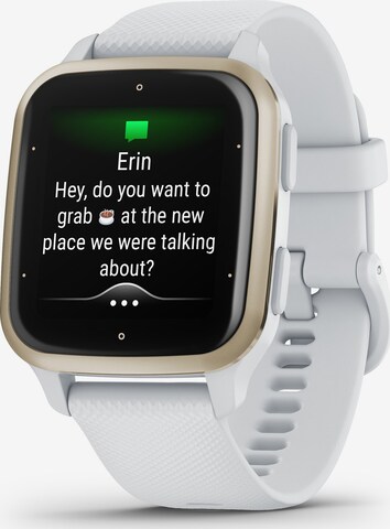 GARMIN Smartwatch 'Venu Sq 2' in Weiß