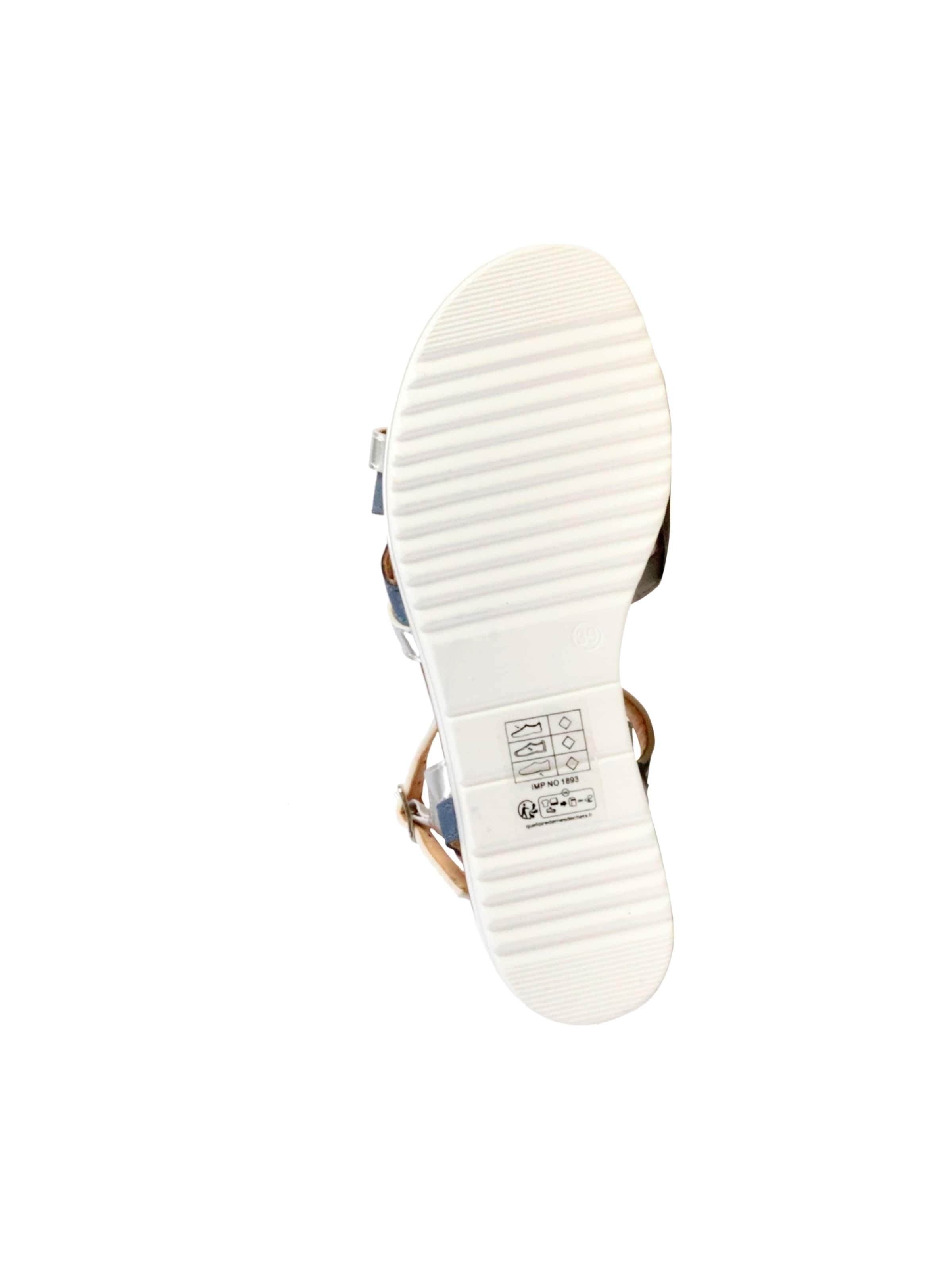 The Divine Factory Sandal in Blue