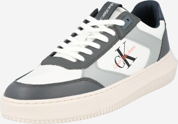 Calvin Klein Jeans Platform trainers in White: front