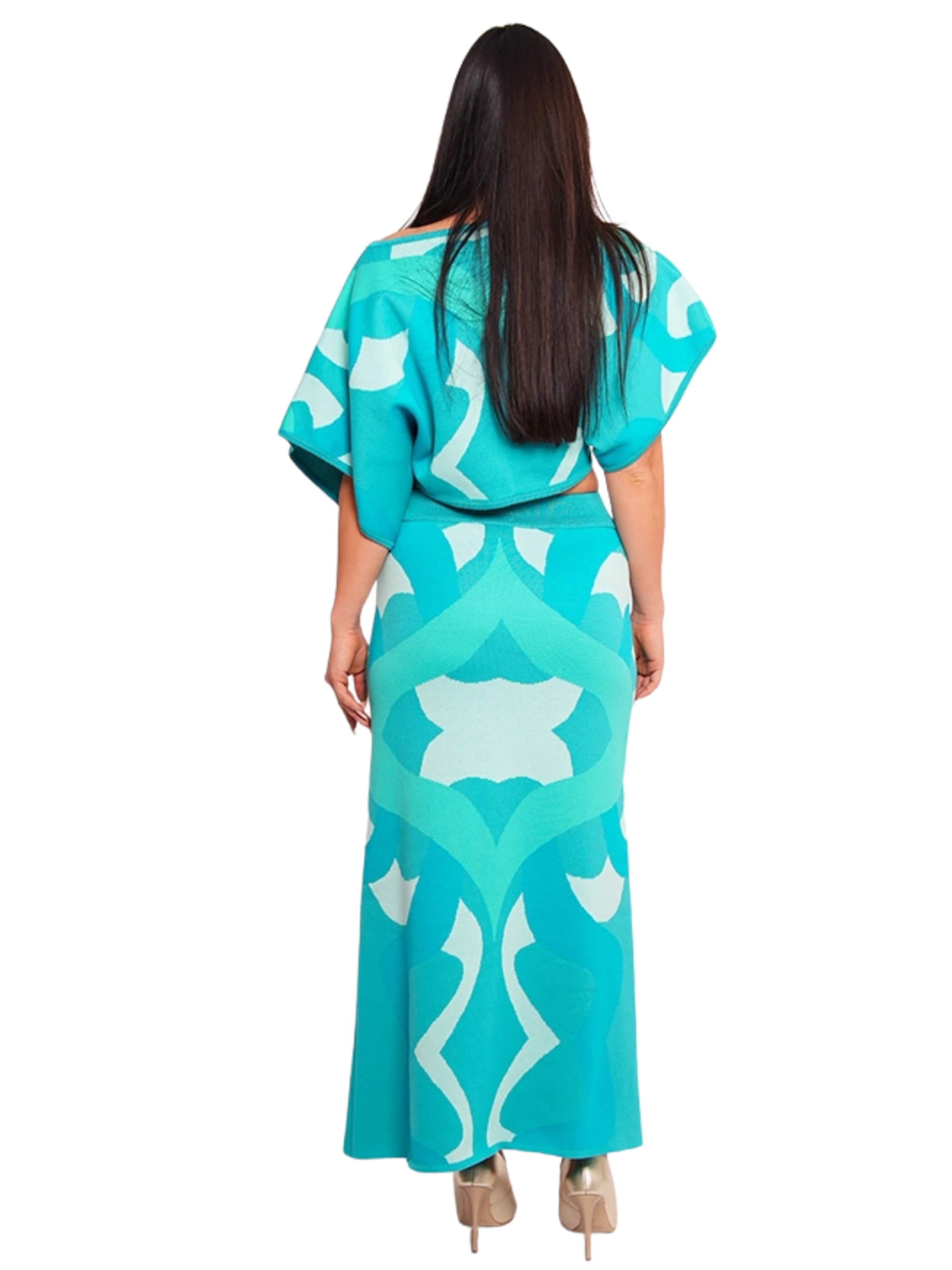 Csillag Zsuzsi - Falda 'Dreamgate' en verde