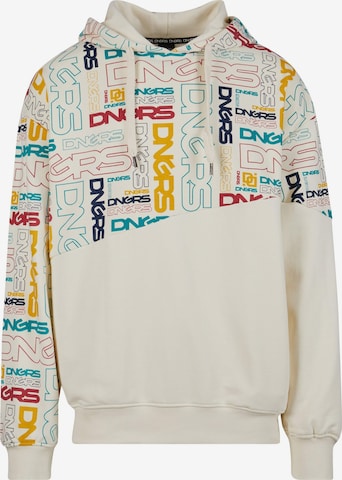 Dangerous DNGRS Sweatshirt 'Maze' in Beige: voorkant