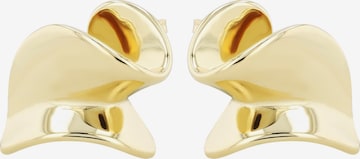Akzent Ohrringe 'Valentine, langlebig' in Gold: Vorderseite