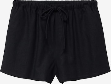 Regular Pantaloni 'Cris' de la MANGO pe negru: față