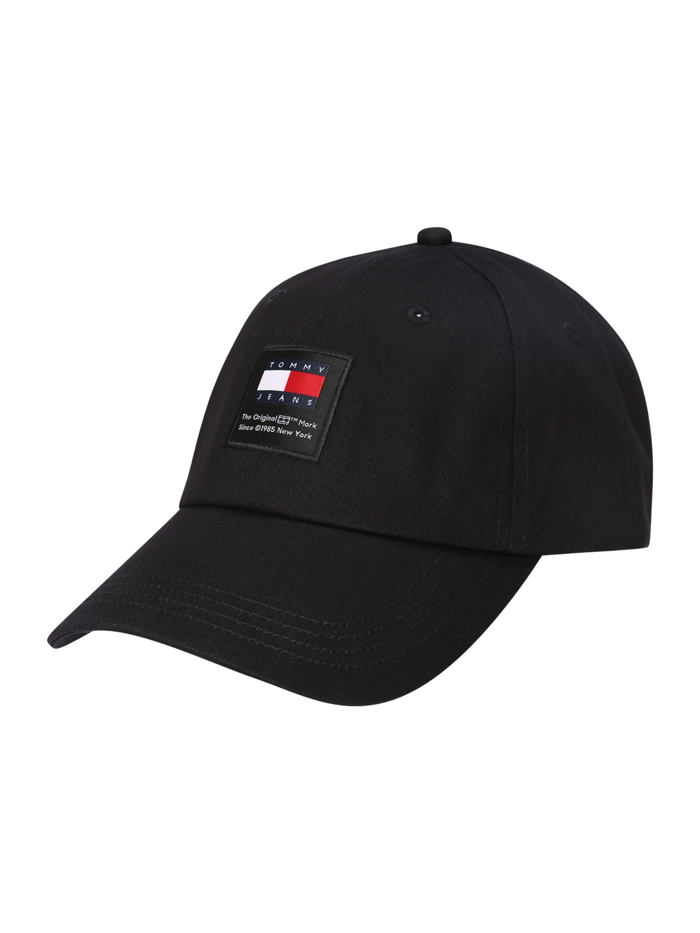 Tommy Jeans Cap in Schwarz: Vorderseite
