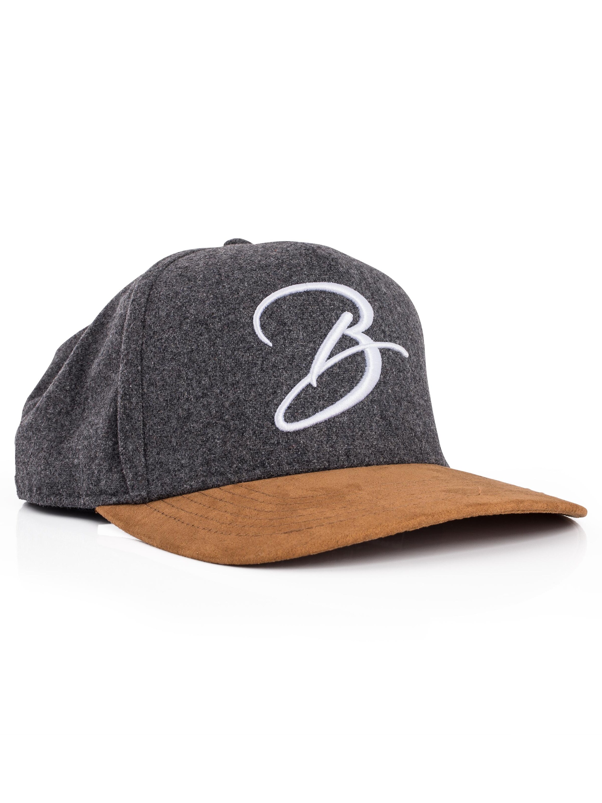 Blackskies Cap 'B Script' in Grey