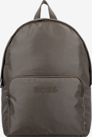 Zaino 'Catch 3.0' di BOSS in grigio: frontale