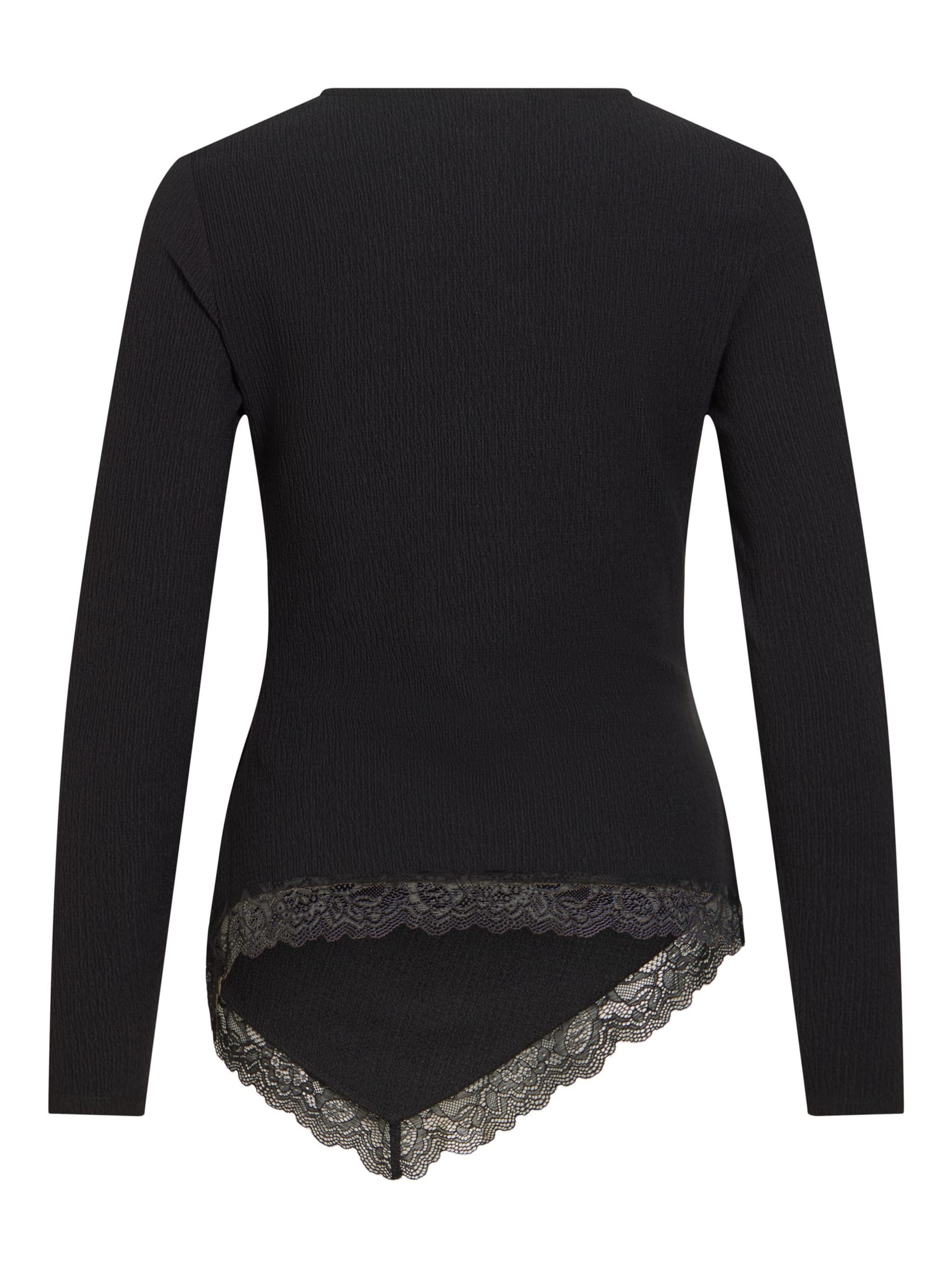 VILA Shirt 'VIBalboa' in Zwart