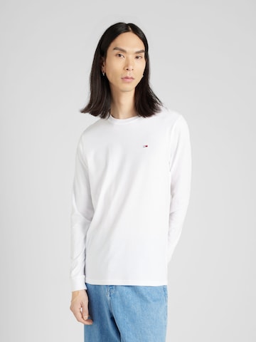 T-Shirt Tommy Jeans en bleu : devant