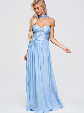 Ombre Abendkleid‌‌‌‌‌‌ in Blau