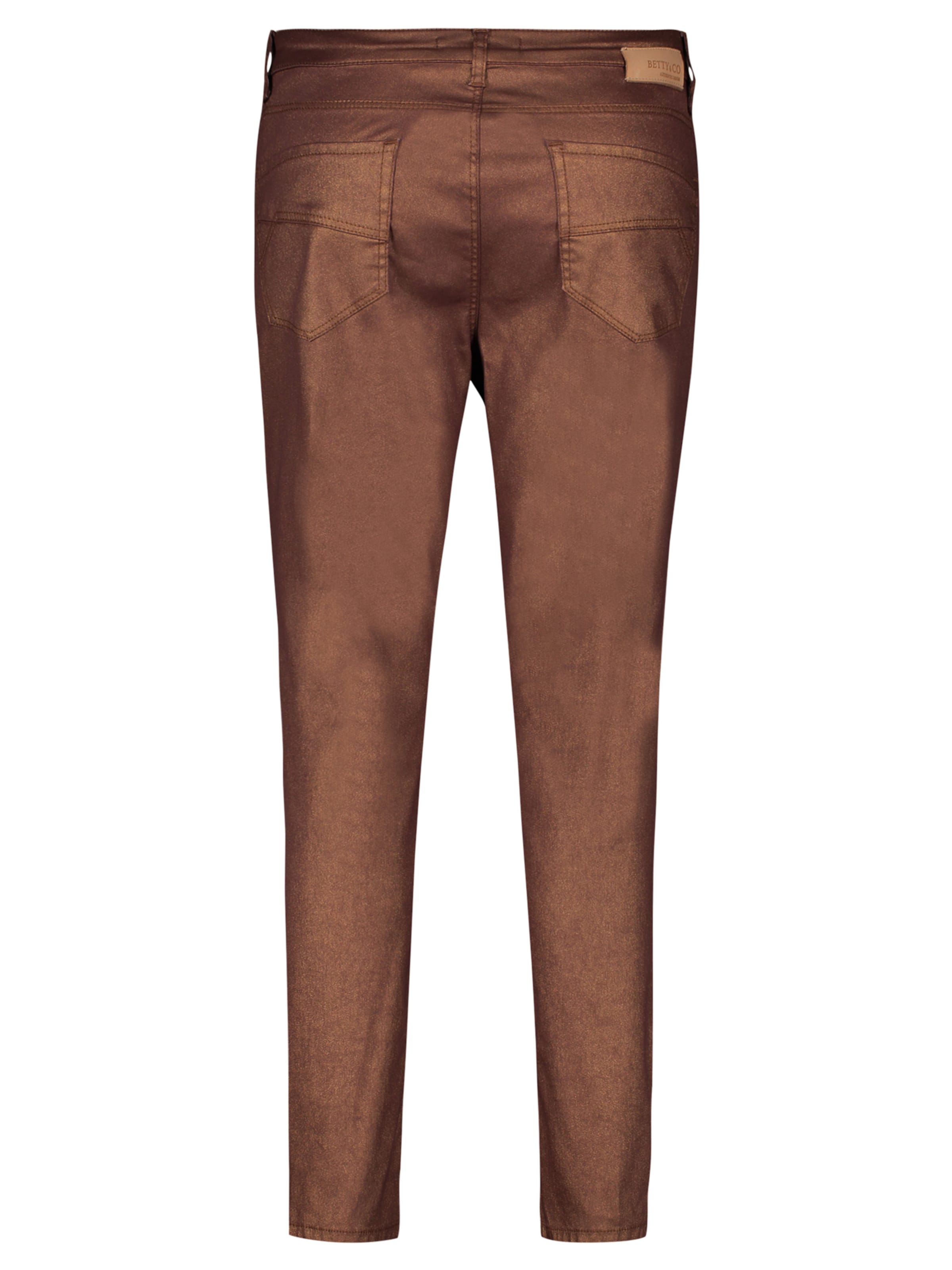 Slimfit Jeans di Betty & Co in marrone