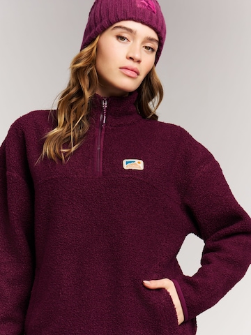 PROTEST Sports sweatshirt 'PRTTally' in Purple