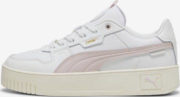 Baskets basses 'Carina' PUMA en blanc : devant
