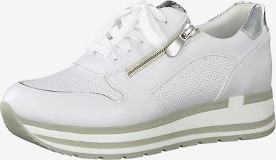 MARCO TOZZI Sneakers low in Silver / White, Item view