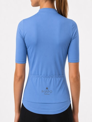 PIPPO Amsterdam Tricot 'Rennradtrikot Damen Galibier' in Blauw