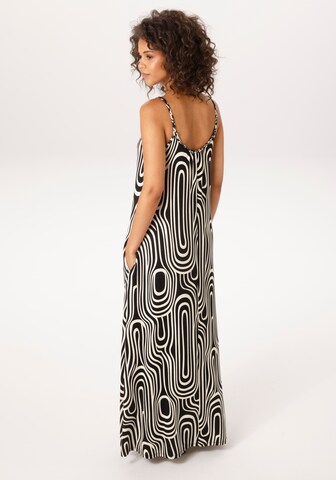 Aniston CASUAL Kleid in Schwarz