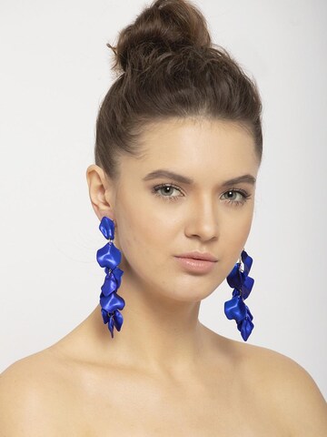 Boucles d'oreilles 'Joanna' AVANT-GARDE PARIS en bleu